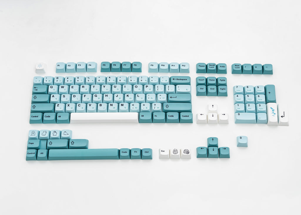 Vissles Iceberg Keycaps Set