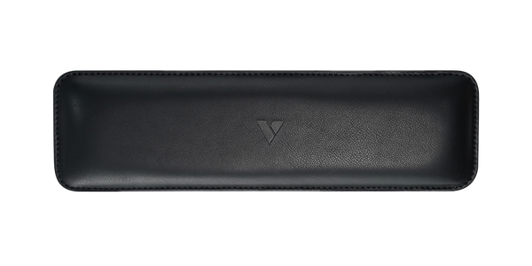 Vissles black Leather wrist rest