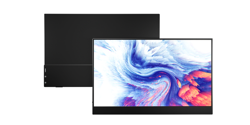 Vissles monitor works with laptop, PC, Android Phone, Nintendo Switch, PS4, Xbox