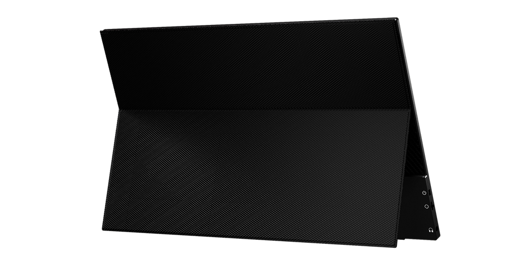 Vissles portable monitor comes with the external magnetic stand cover