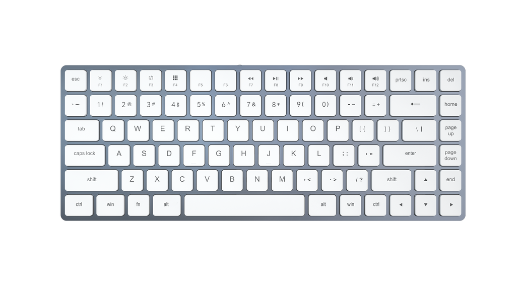 vissles-lp85-white mechanical keyboard